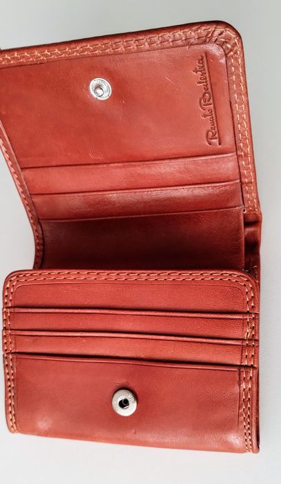 Portfel skórzany męski włoski oryginalny Renato Balestra