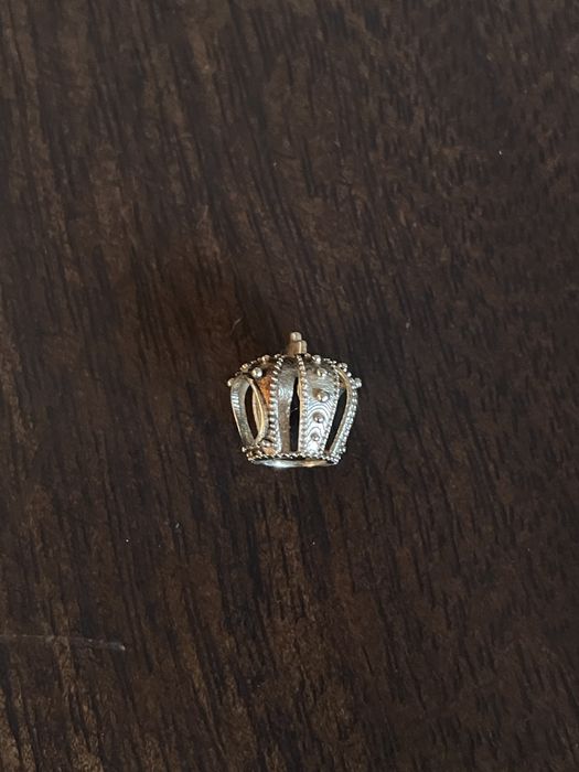 Charms sowa charms korons zloto 14k 585