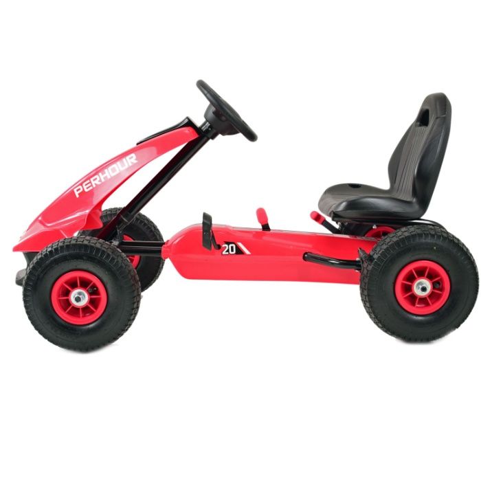 Najnowszy GOKART Na pedały, KOŁA POMPOWANE, hamulec G203