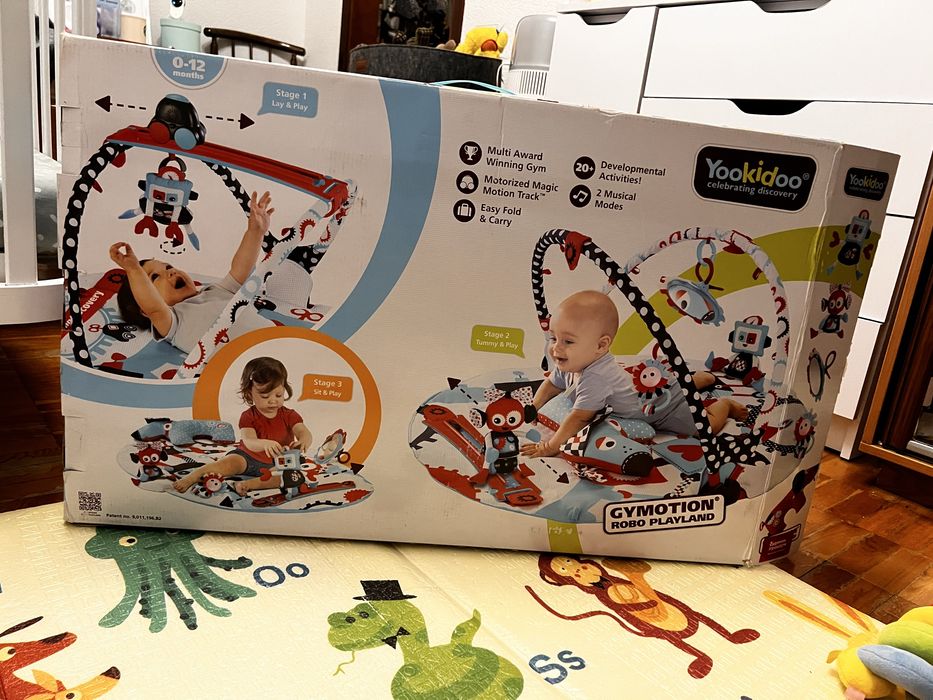 Розвивальний килимок Yookidoo Роболенд