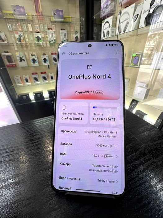 OnePlus Nord 4 12/256GB | Snapdragon 7+ Gen 3 | Отличное состояние