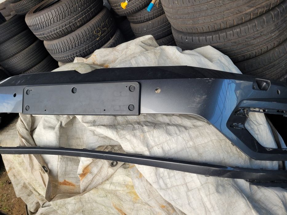 Zderzak vw golf Vll lift siwy