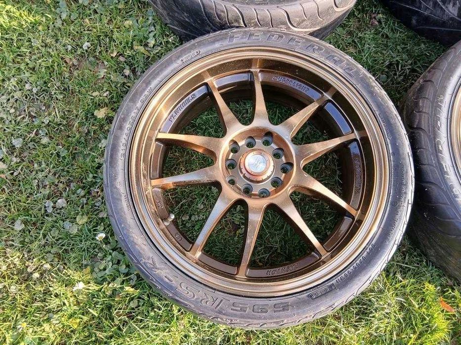 Felgi 17" SUPERLIGHT 5x114.3 5x100 JDM Japan Racing Enkei Rays WORK