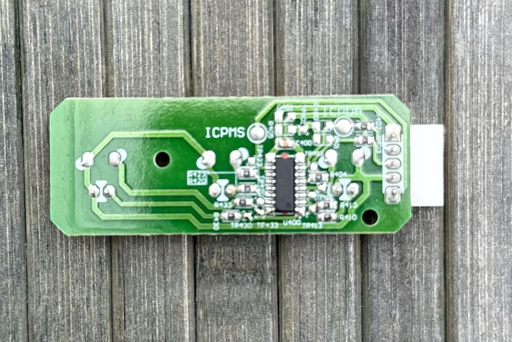 Płytka sterująca z czujnikami - Philips LM8012/60 19 bar czarny