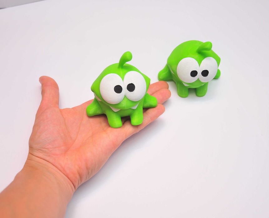 Фигурка Ам Ням малыш монстрик Om Nom Cut the Rope Ам Нем игрушка