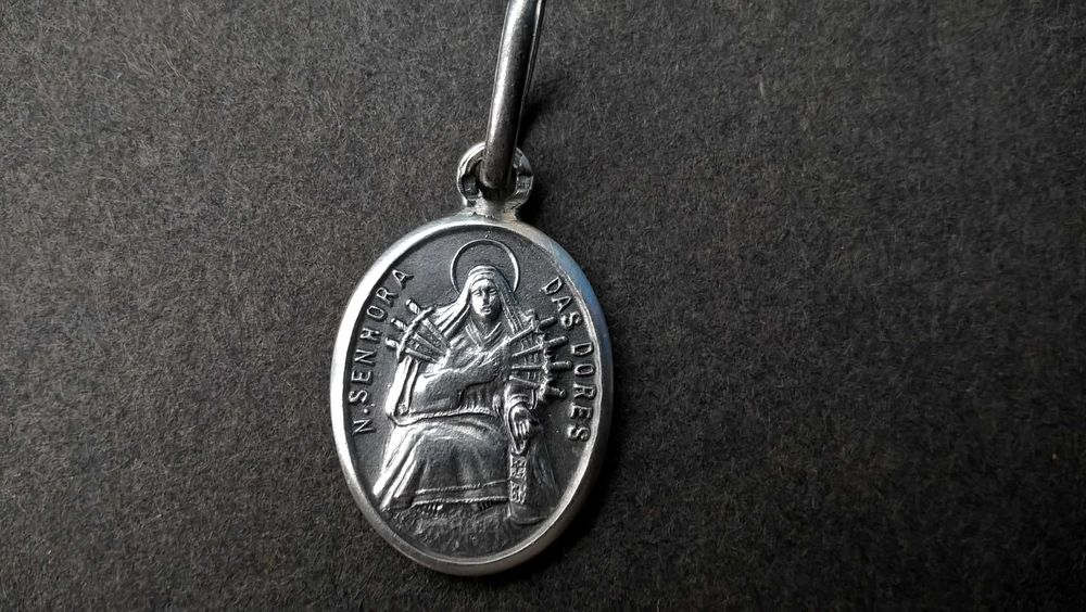 Medalha N. Senhora das Dores em Prata