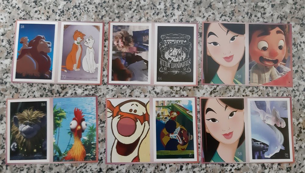 Troco cromos, por outros de diferentes colecções