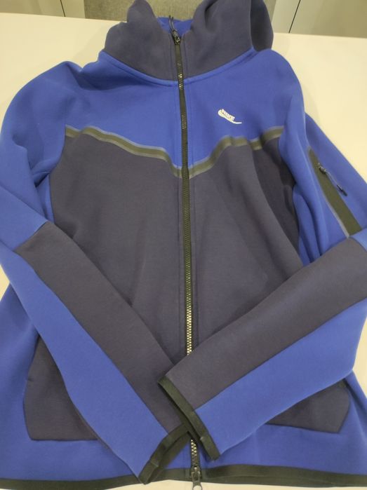 Casaco Nike tech (azulão, preto e cinzento)