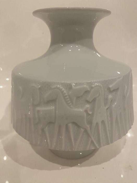 Wazon Edelstein  -  Konie i Zebry