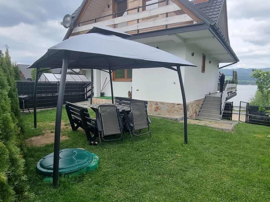 DOMEK Z POMOSTEM Frydman  domek z  kominkiem noclegi  w górach ferie