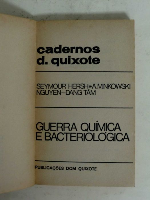 Guerra Química e Bacteriológica
de Seymour Hersh