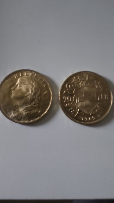 20 Franków  złoto pr 900