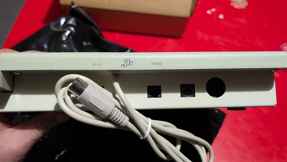 Stara klawiatura prohramowalna vintage retro