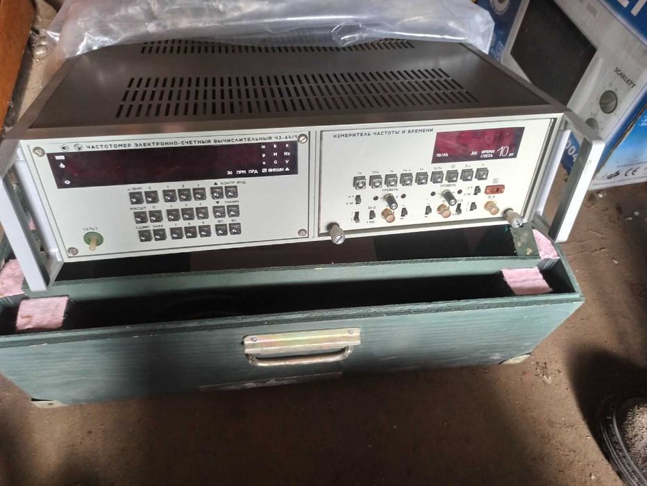 Частотомір Ч3-64/1 Рідний чемодан та ЗІП