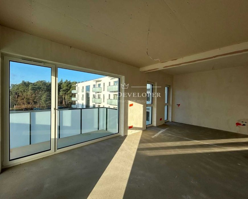 3 pokoje - widok na Piłę