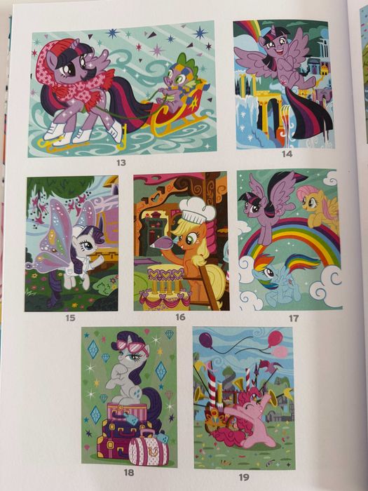ДЕФЕКТ розмальовка My Little Pony по номерах французьке видання Hachette