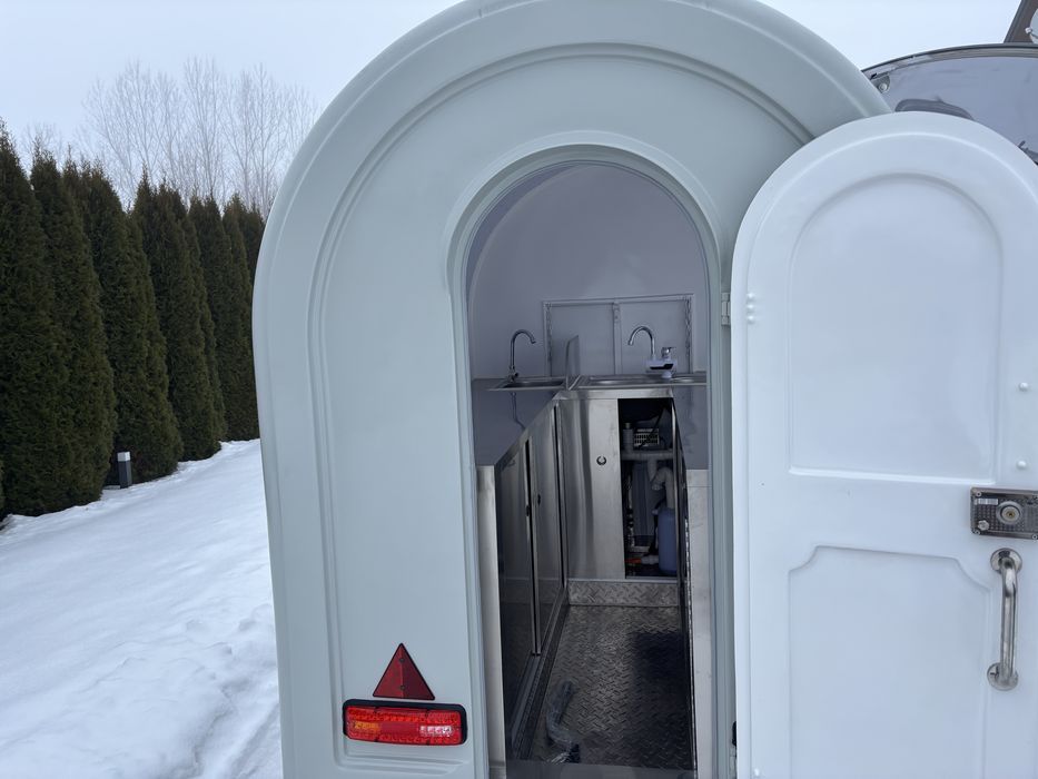 Przczepa gastronomiczna Lody kawa sorbety