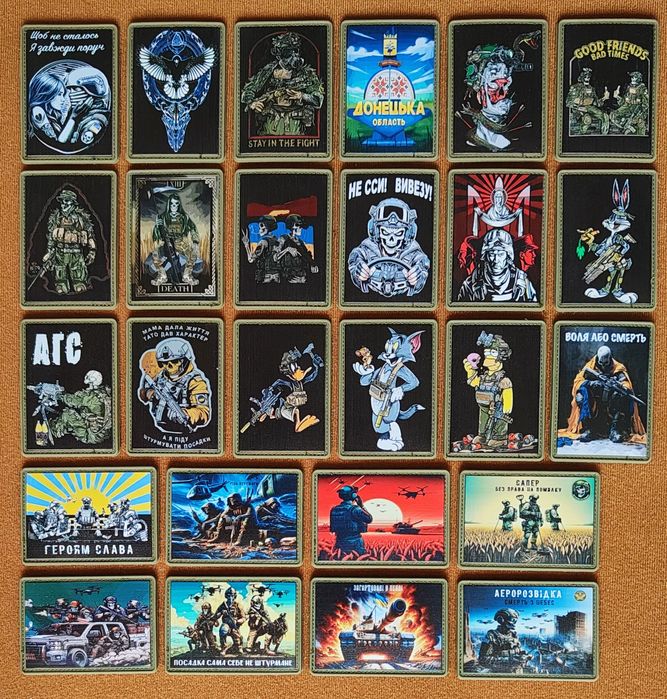 Шеврон патч нашивка погон патч