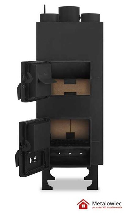 Piec nadmuchowy 12 kW - KOZA + wentylator