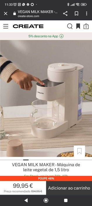 Vegan Mill maker create - como nova64287091979906122