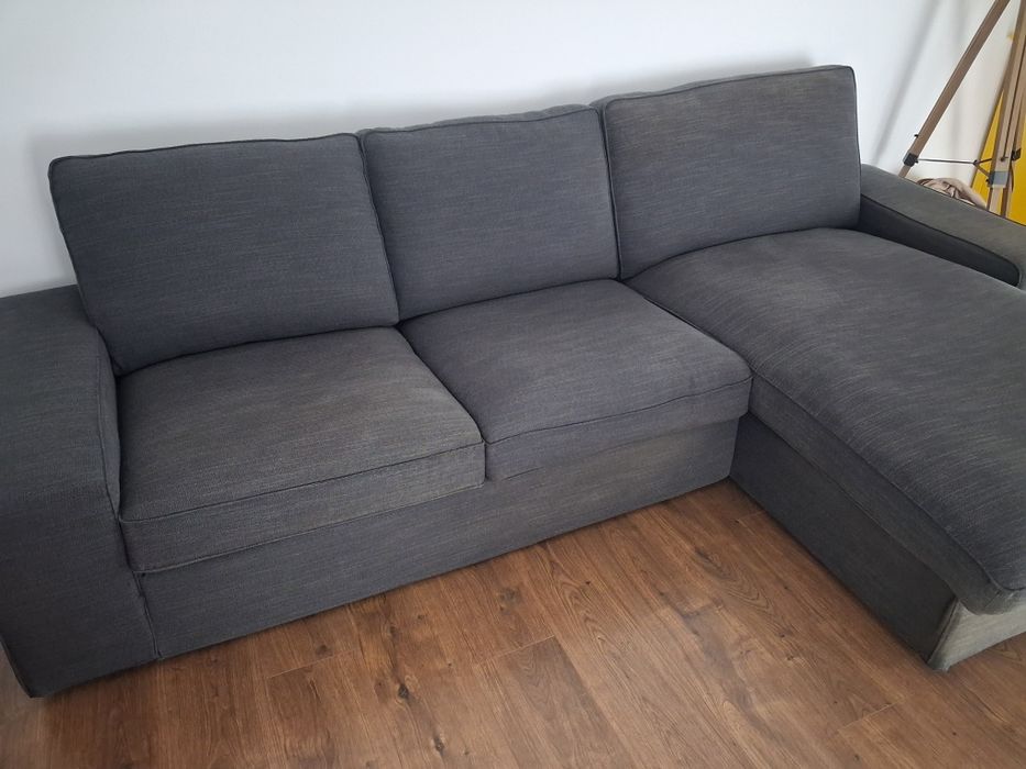 Sofa 3 lugares com chaise longue