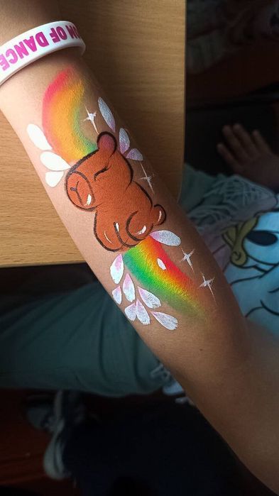 Новорічний аквагрим