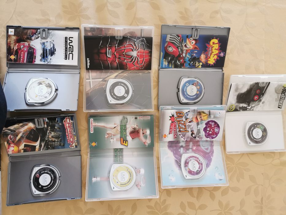 Jogos PSP (conjunto de 9 jogos)