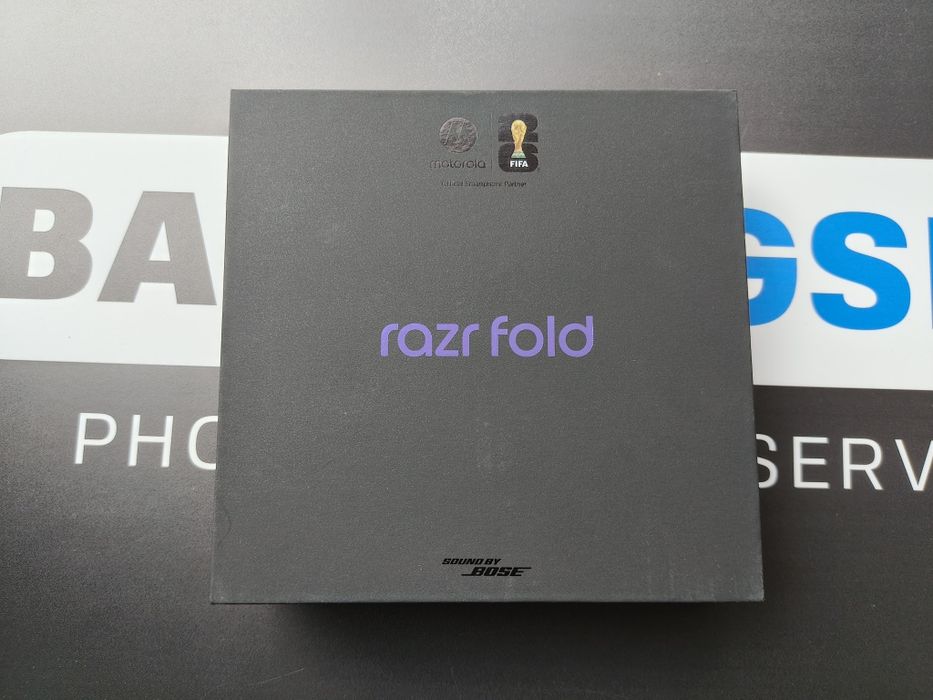 Nowa Motorola Razr Fold 16gb 512GB White and Blackened Blue (black)