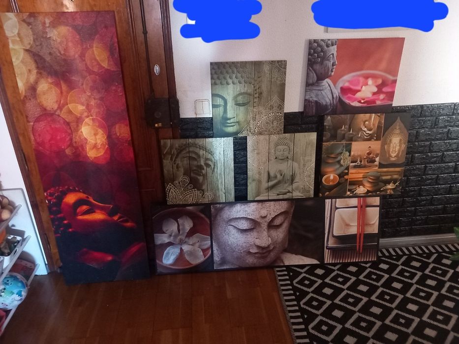Vendo quadros budas