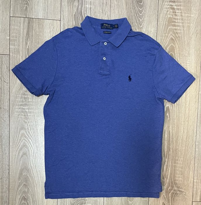 Чоловіча футболка-поло Polo Ralph Lauren — Custom Slim Fit — Розмір M — Оригінал