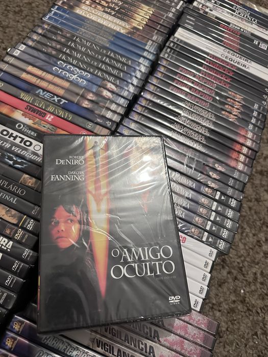 Lote com 120 Dvd