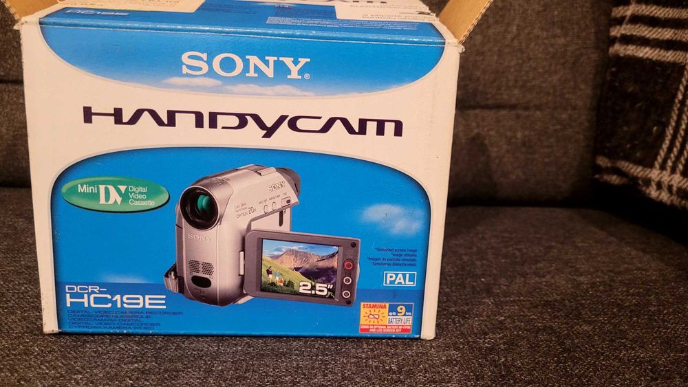 Kamera sony DCR   HC19E