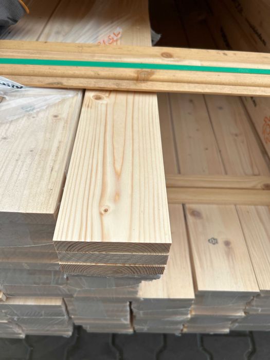 Deska listwa sucha strugana heblowana 19x90 świerk skandynawski