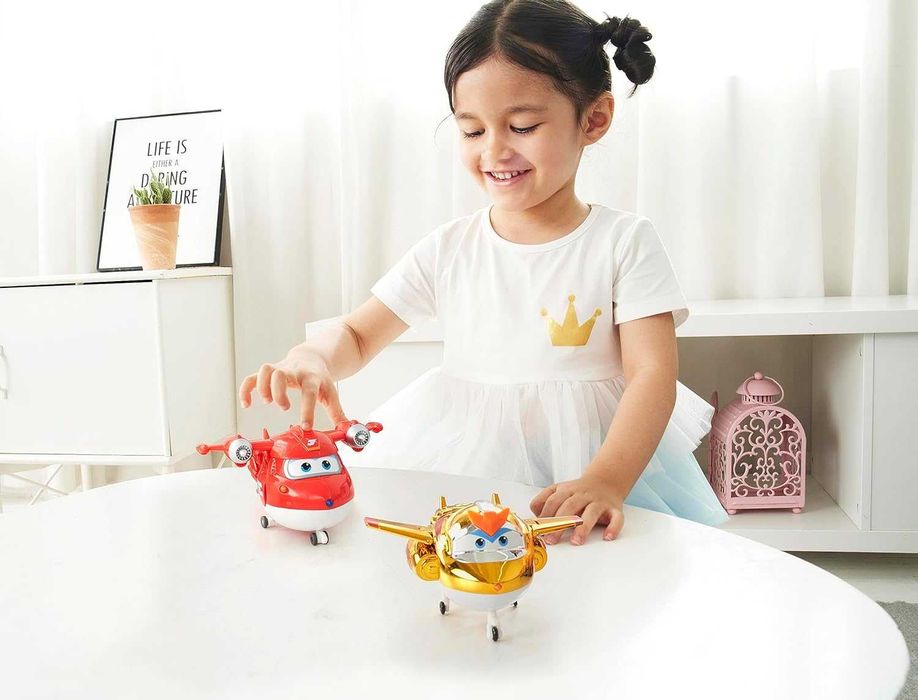 Набір 5 шт великі літачкі Супер крила супер крылья Super Wings