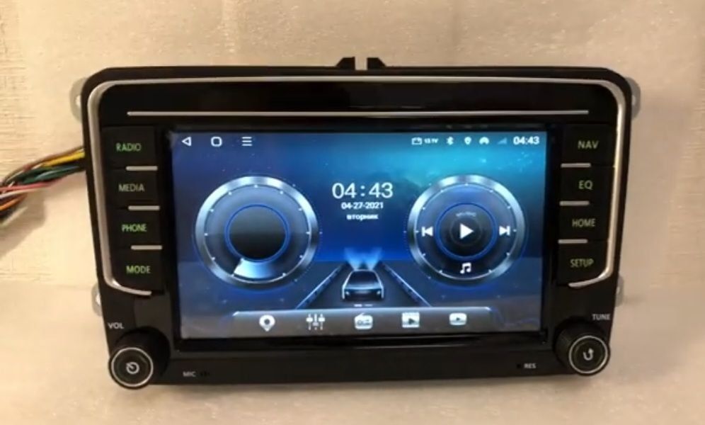 Андроїд магнітола VW Skoda Seat з карплей та андроїд авто