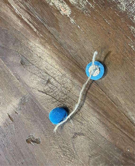 Sofa narożnik  niebieski