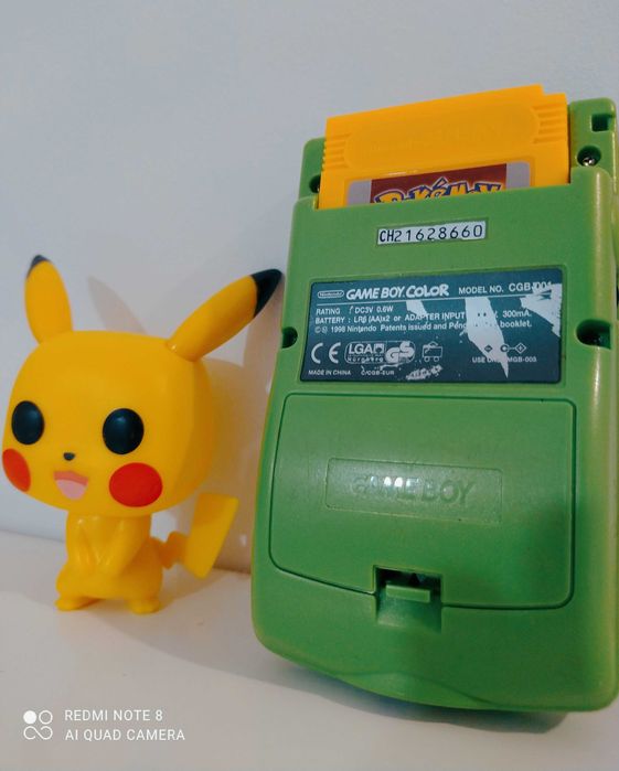 3 gry Pokemon: Yellow, Blue, Crystal. Gameboy Color/Advance/Pocket