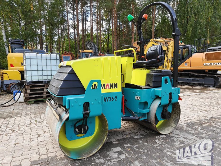 Ammann AV26-2  AV26 AMMANN BOMAG HAMM Walec drogowy tandemowy tandem przegubowy