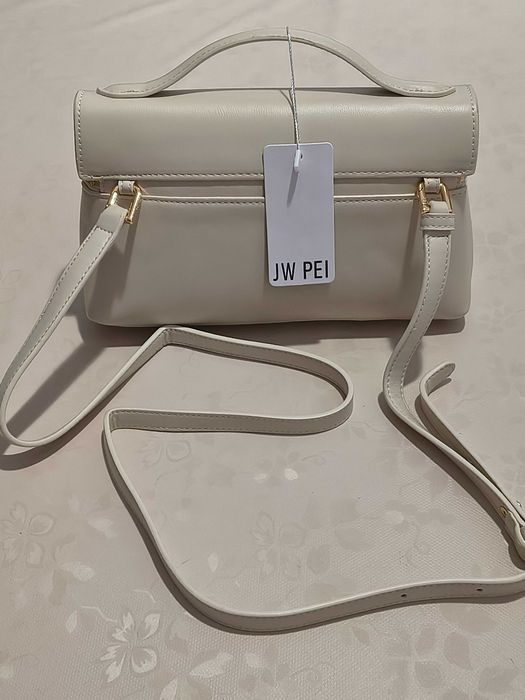 Torebka JW  PEI kremowa Nowa