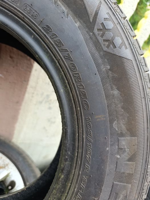 Шина одиничка запаска розпаровка 215/70 15C nexen winguard wt1