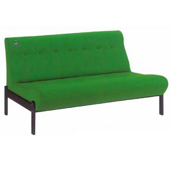 Sofá simples Oriom rececao revestido tecido pele sintetica Novo