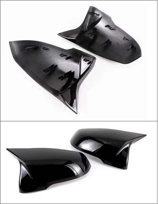 Capas retrovisor preto piano BMW X1 F48 F49 X2 F39 Série 1 F40 F52 Série 2 F45 F46 série Z4 G29 Toyota Supra