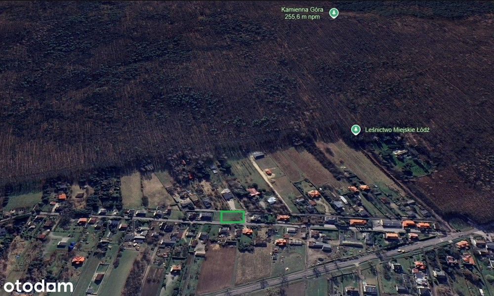 Działka 854 m² w Skotnikach, gm. Zgierz