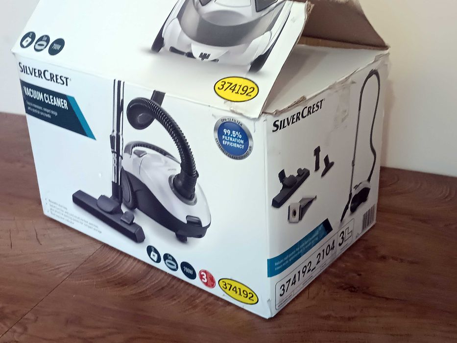 Odkurzacz workowy SilverCrest SBBK 700 A1, 700W, biały