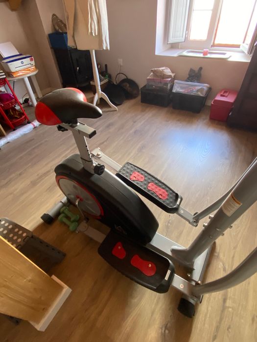 Bicicleta elíptica de fitness como novo
