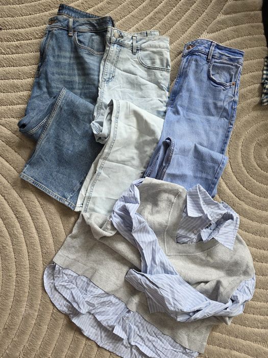 Zestaw jeansów xl