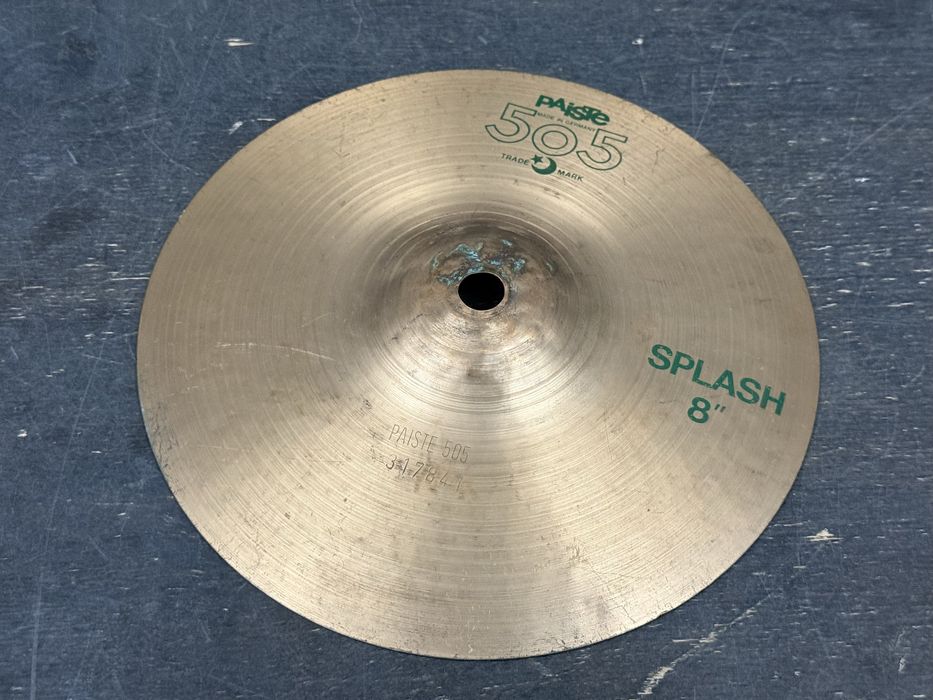 ++ PAISTE 505 Splash 8 - Talerz perkusyjny - VINTAGE ++
