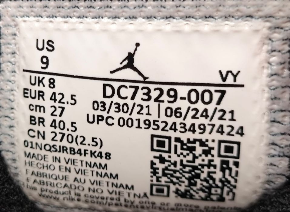 Кросівки Nike Jordan Flight Club 91 - 42,5 розмір.