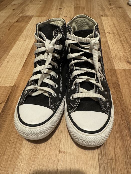 Converse czarne roz.37, 23,5cm