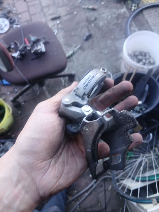 Przerzutka przednia shimano deore LX